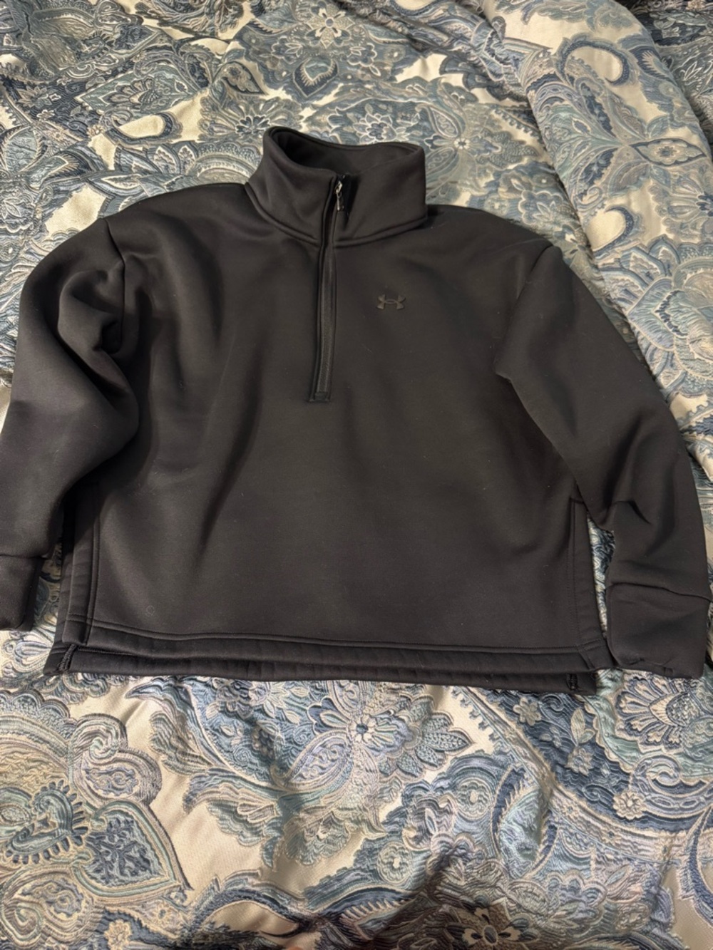 Under Armour Black Women's Quarter-Zip Pullover